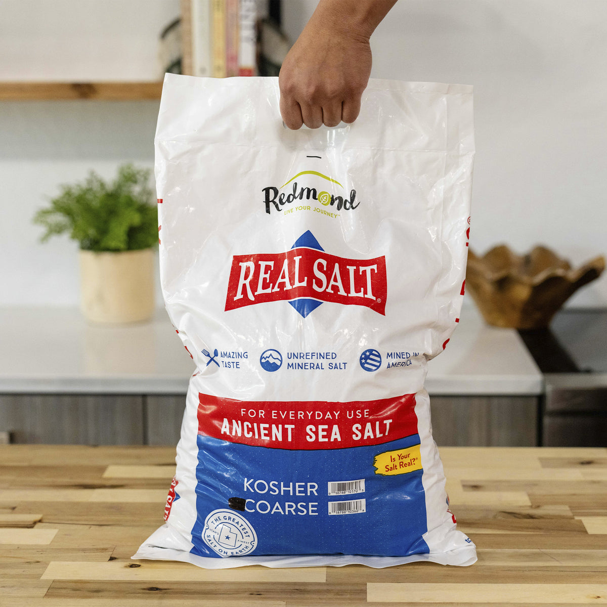 Real Salt Coarse 25 lb Bag | Redmond Life