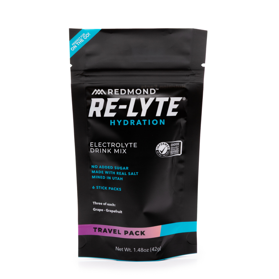 Re-Lyte® Hydration Electrolyte Powder Travel Pack – Grape