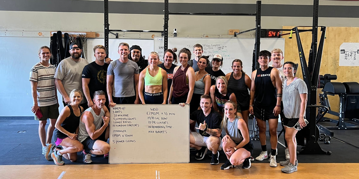 Community picture after workout 