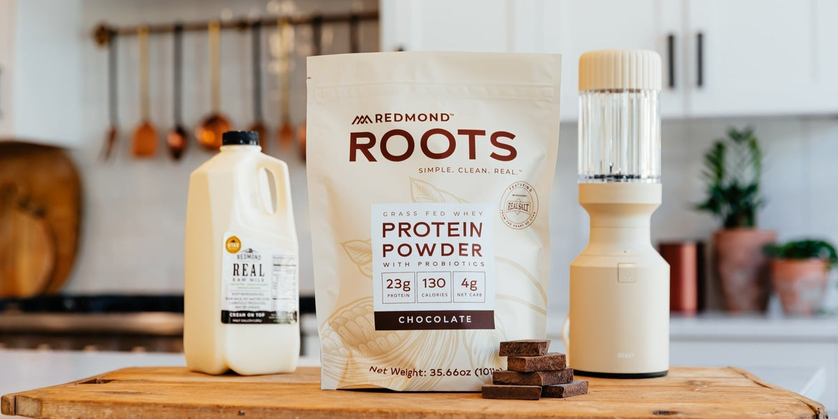 Protein Roots Meet Redmond Roots Protein Powder: Clean Protein, Made Simple | Redmond ...