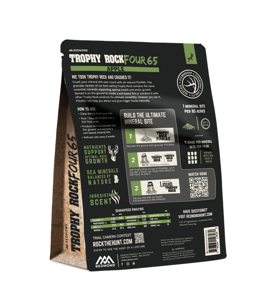 Trophy Rock Apple Four65® – Granular Apple Deer Minerals