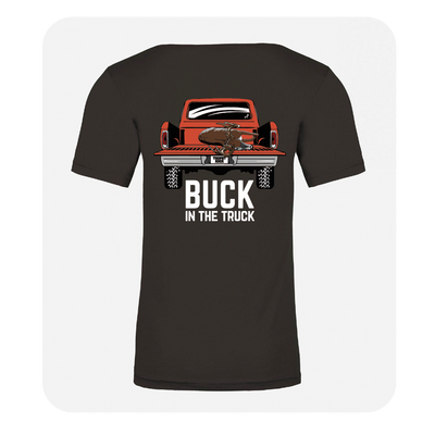Dark Charcoal Buck in the Truck Tee