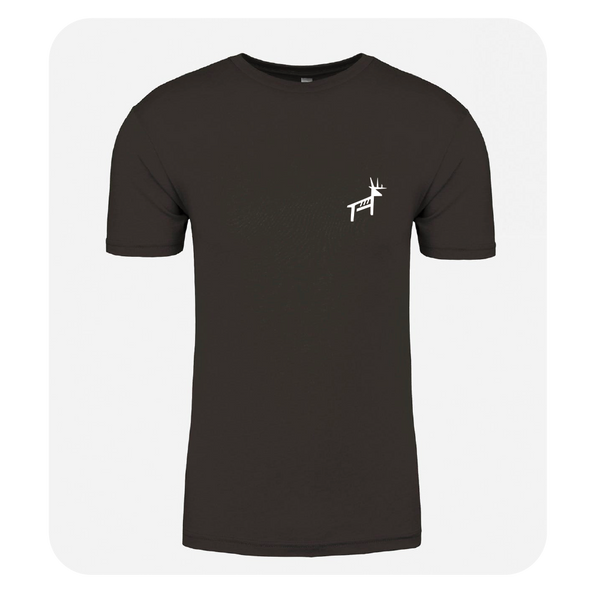 Dark Charcoal Buck in the Truck Tee