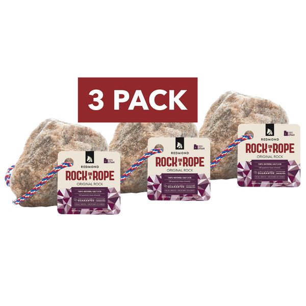 Redmond Rock® - Mined Horse Salt Lick