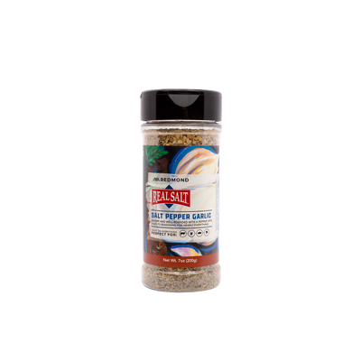 Real Salt® Seasoning Salt Pepper Garlic 7 oz. Shaker)