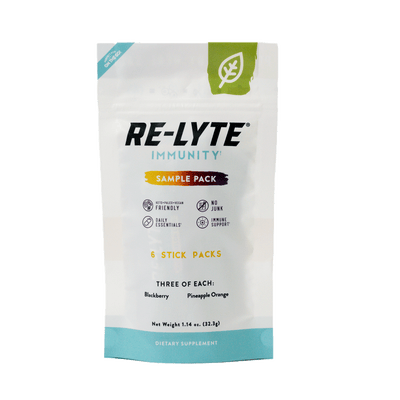 Re-Lyte Immunity Electrolyte Powder Sample Stick Pack