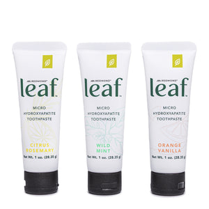 Leaf Toothpaste 1 oz Tubes | Redmond Life