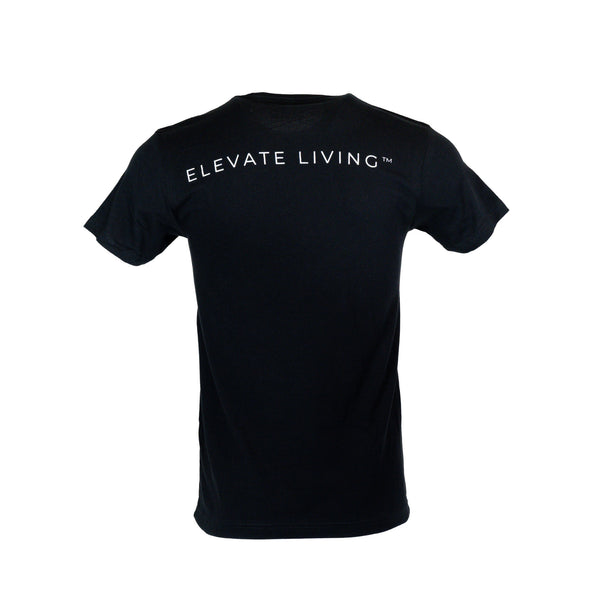 Redmond Elevate Living Black Tee