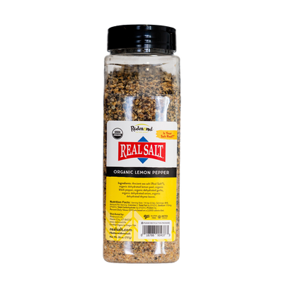 Real Salt® Organic Lemon Pepper (26 oz.)