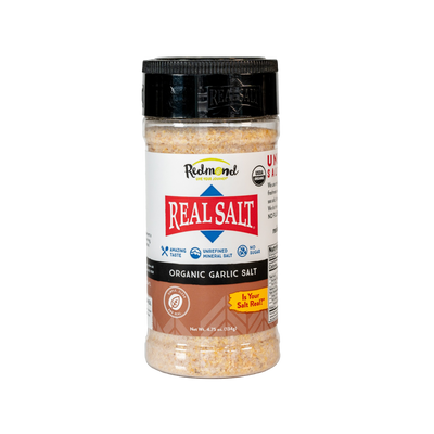 Real Salt Garlic Salt Seasoning Shaker