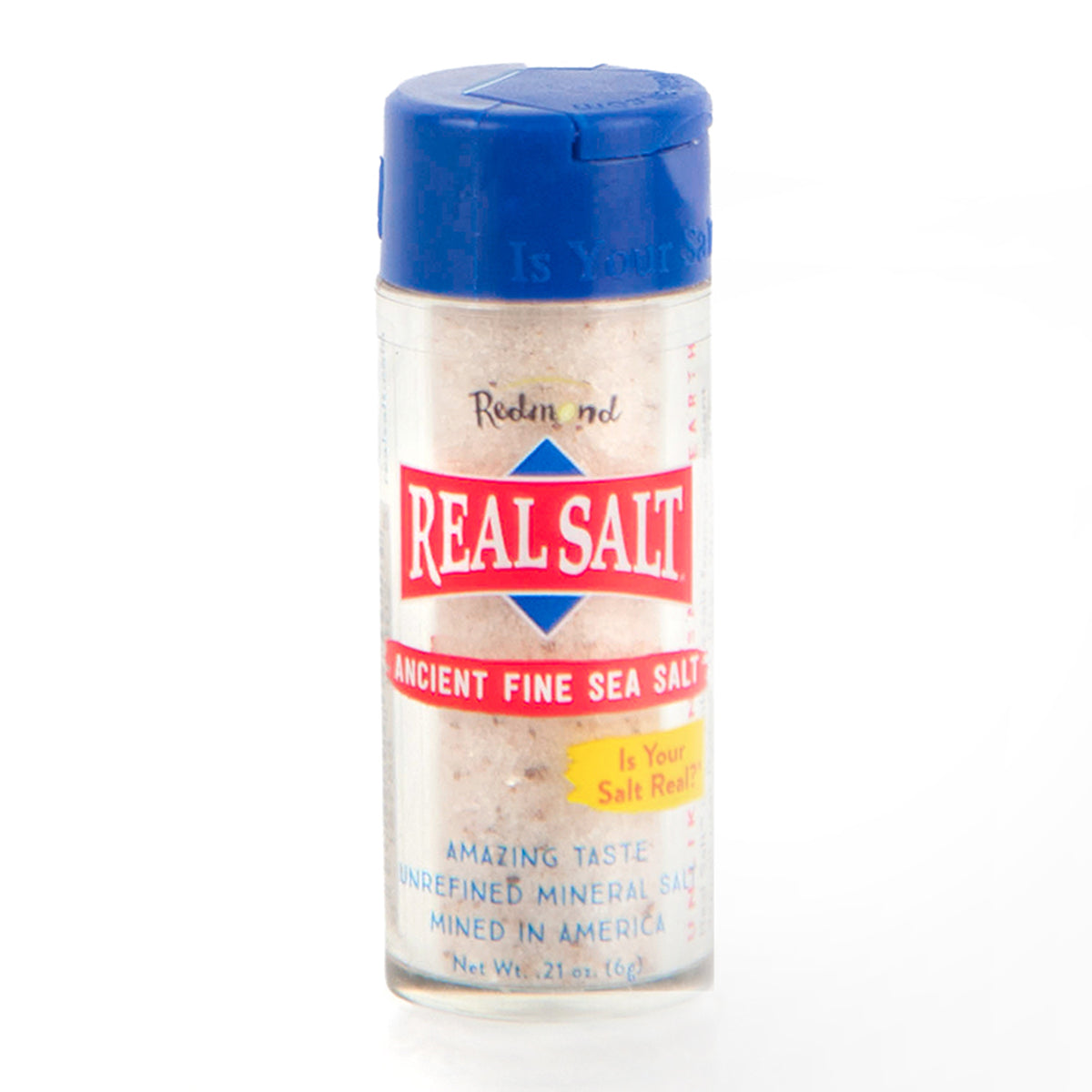 Real Salt® Fine Pocket Shaker (0.21 oz.) / Single | Redmond Life