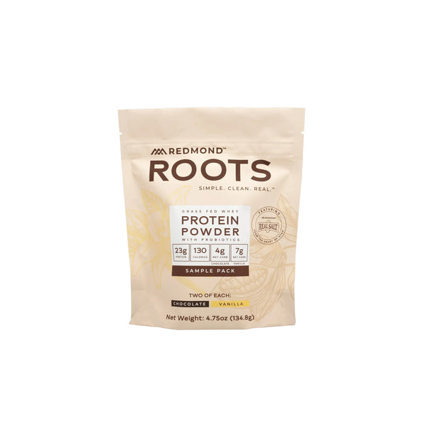 Redmond Roots Protein Powder Sample Pack (4 sticks)
