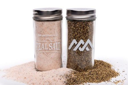 Redmond Salt & Pepper Glass Shakers